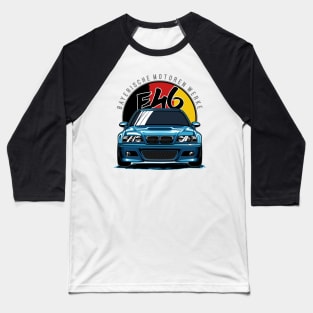 BMW M3 E46 Baseball T-Shirt